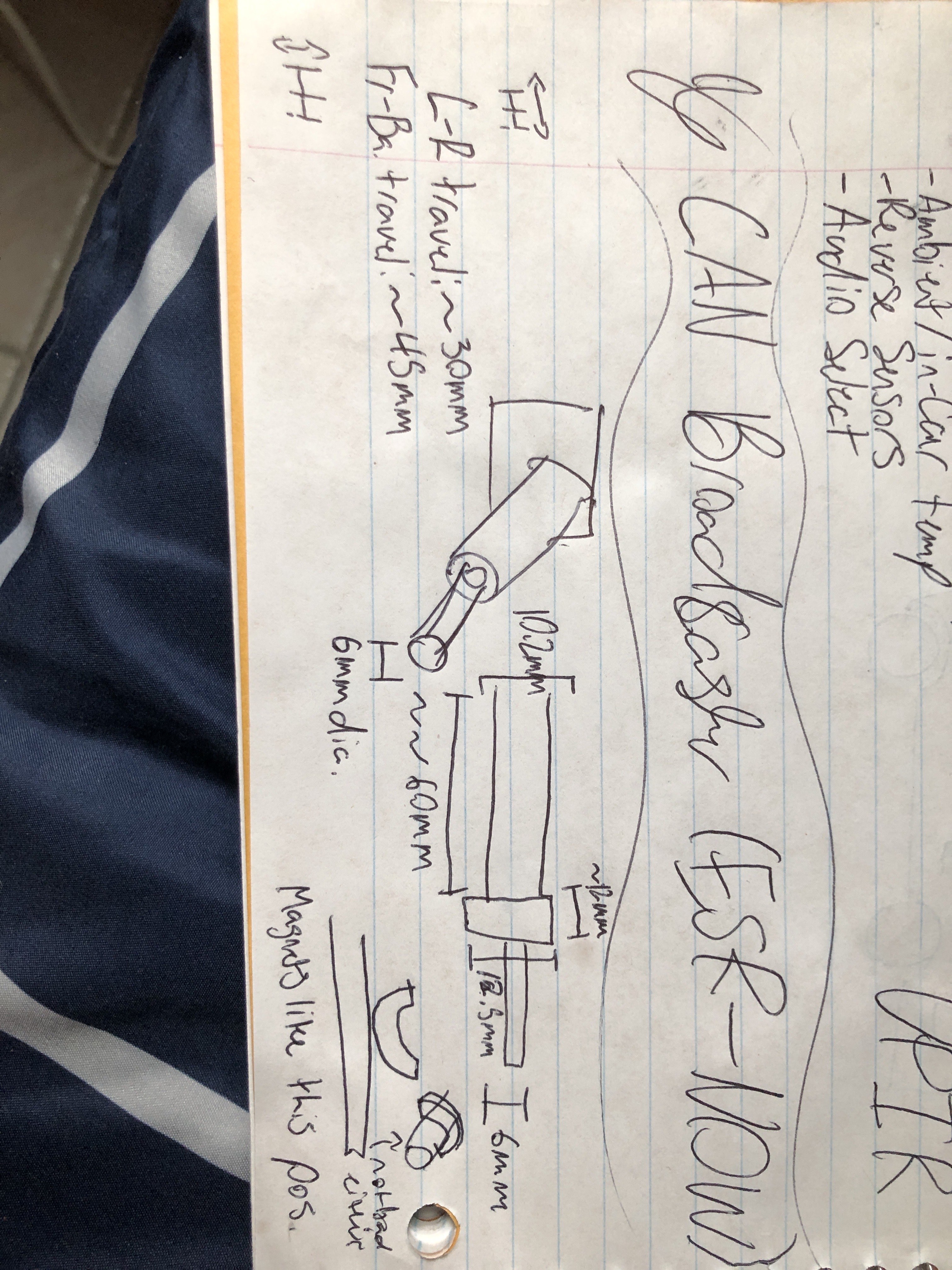 Sketches of the gear detector