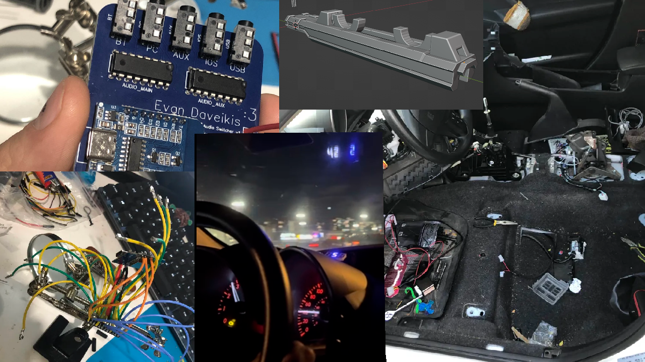 Mix of wiring, circuit boards, HUD and missing seats