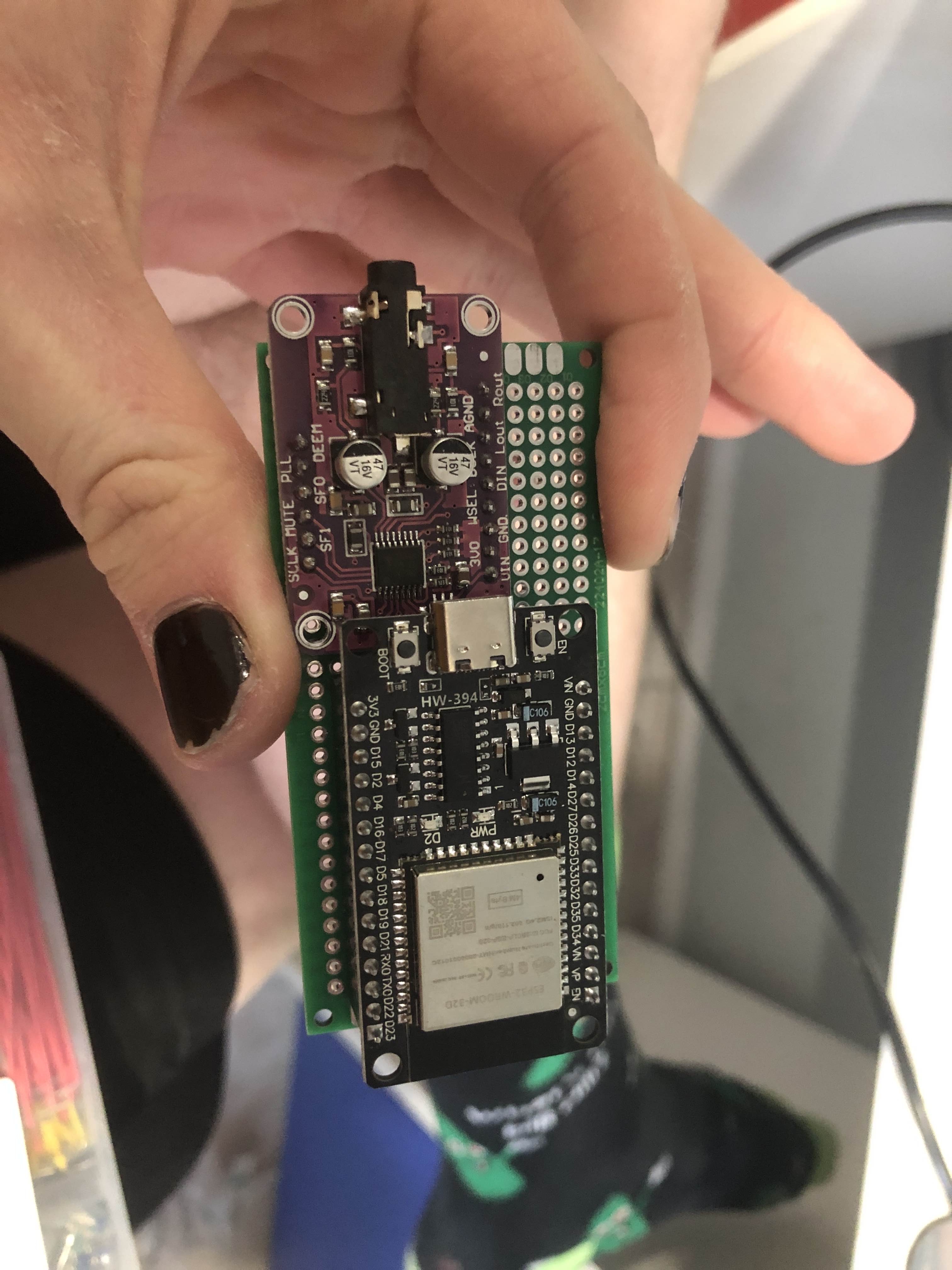 Picture of a sketchy looking circuit board