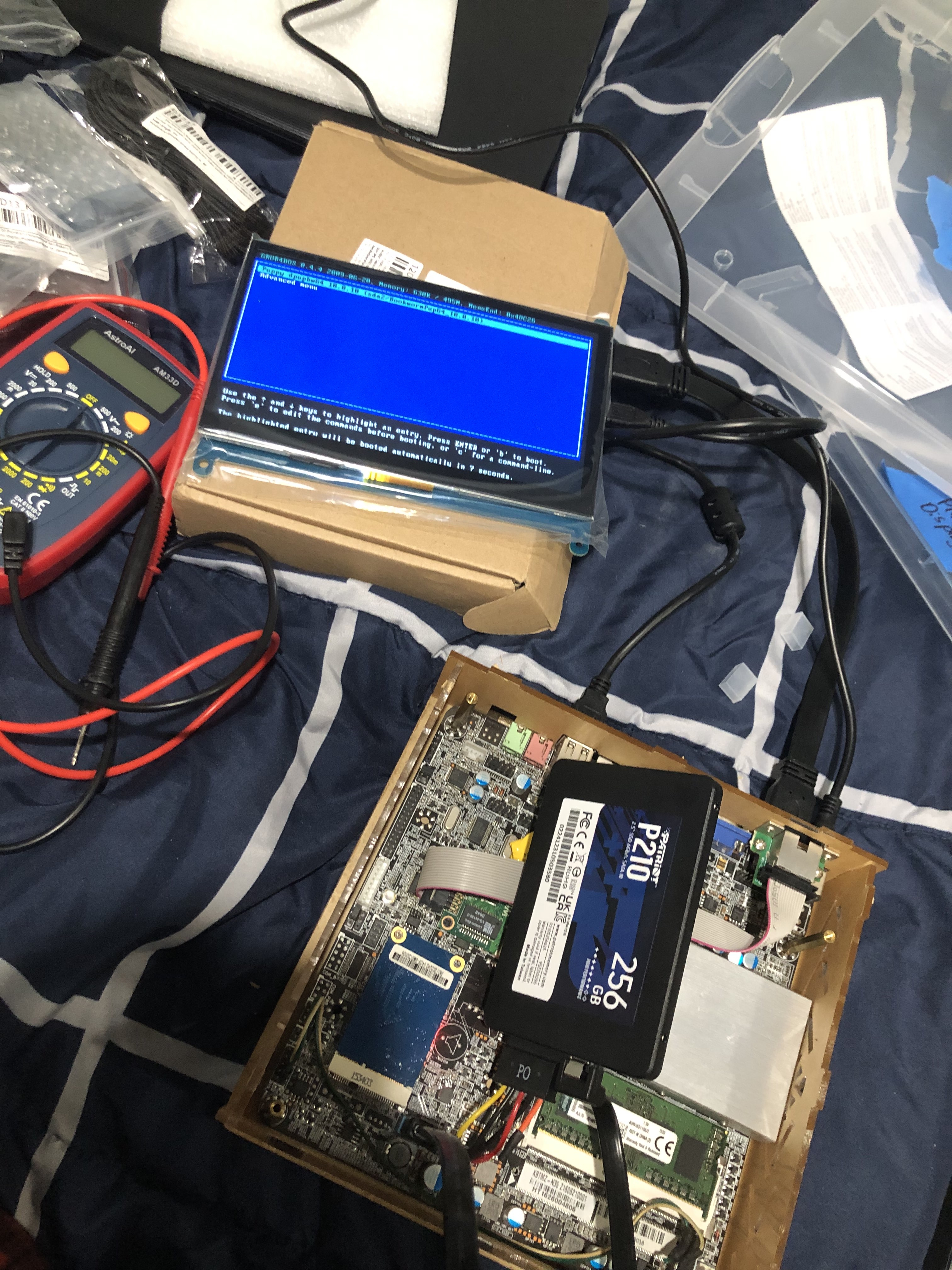 Carputer booting up