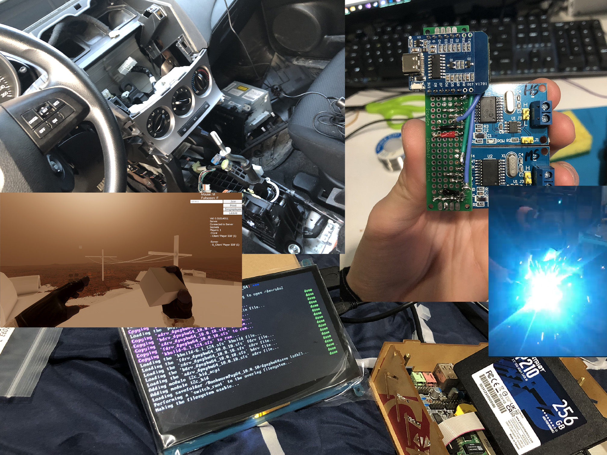 College of electronics, cars, welding, and video games