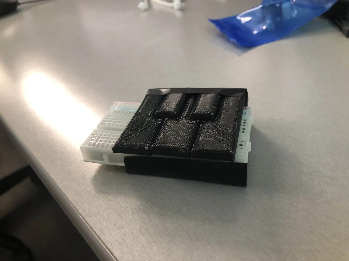 3d printed piano keyboard