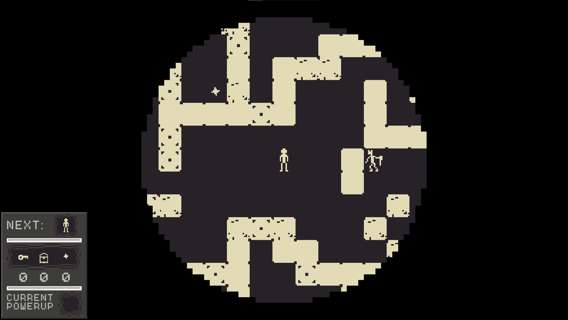 Screenshot of the dungeon crawler in-game