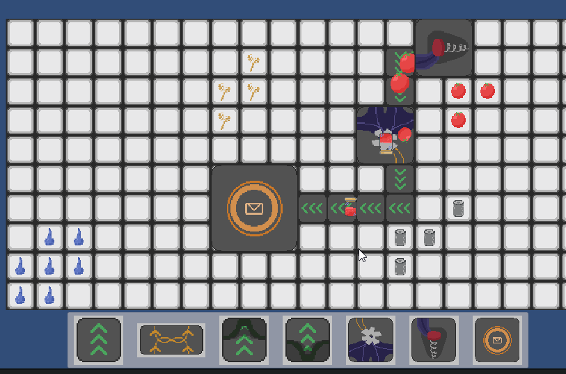 Short video showing buildings being placed and set up to mine and produce products